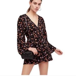 Free People Floral Romper